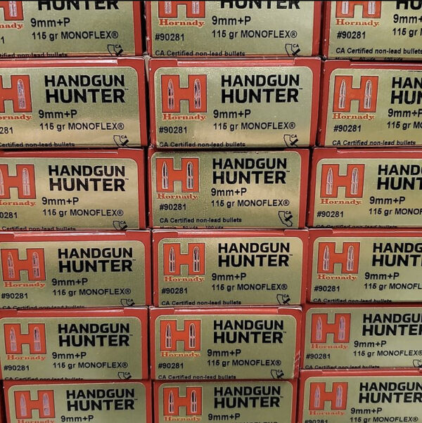 Hornady Handgun Hunter 9mm+P 116gr Monoflex for sale