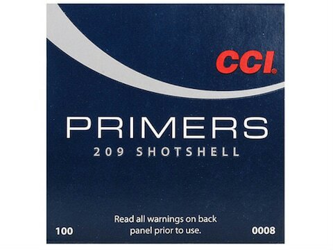 CCI Shotshell Primers 209 sale Box of 1000 (10 Trays