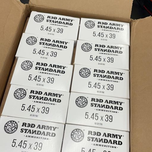 Red Army Standard 5.45x39 60gr Fmj Lead Core Steel for sale