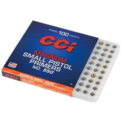 CCI #550 Small Magnum Pistol Primers – 100 Count for sale