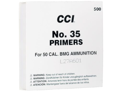 CCI 50 BMG Military Primers #35 Box of 500 for sale